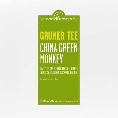 Grüner Tee China green Monkey