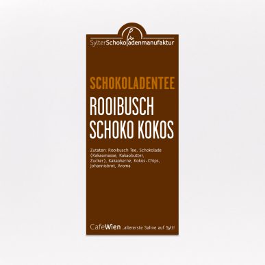 Schokoladen- Tee Schoko Kokos