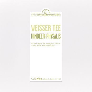 Weisser Tee Himbeer- Physalis