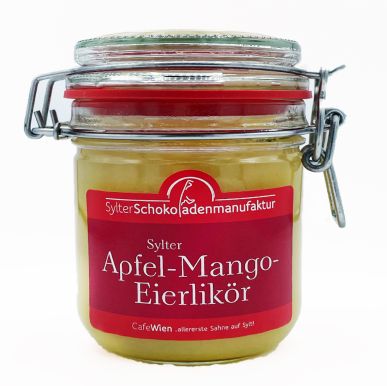 Apfel Mango Eierlikör Konfitüre 380g Glas
