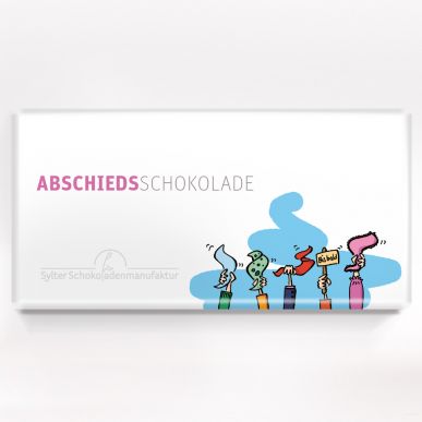 Abschieds-Schokolade