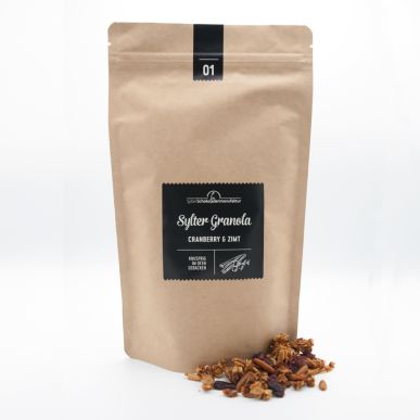 Sylter Granola 01 Cranberry & Zimt im 500 g NFP