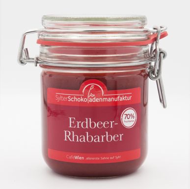 Erdbeer-Rhabarber 380 g Glas