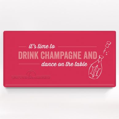 It`s time to drink Champagne and dance on the table