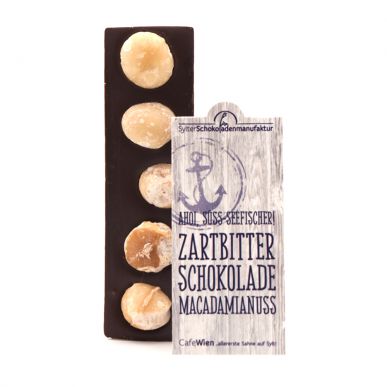 Macadamia Zartbitter Riegel